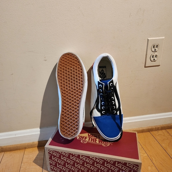 Vans Mens Off The Wall 508731 White Casual Shoes Sneakers main image 3